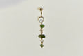 Green aventurine belly ring