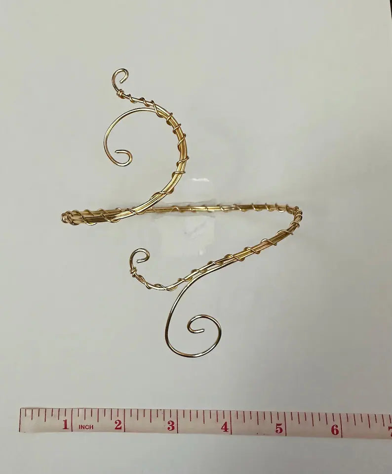 Gold arm cuff