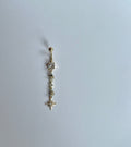 Dalmatian jasper belly ring