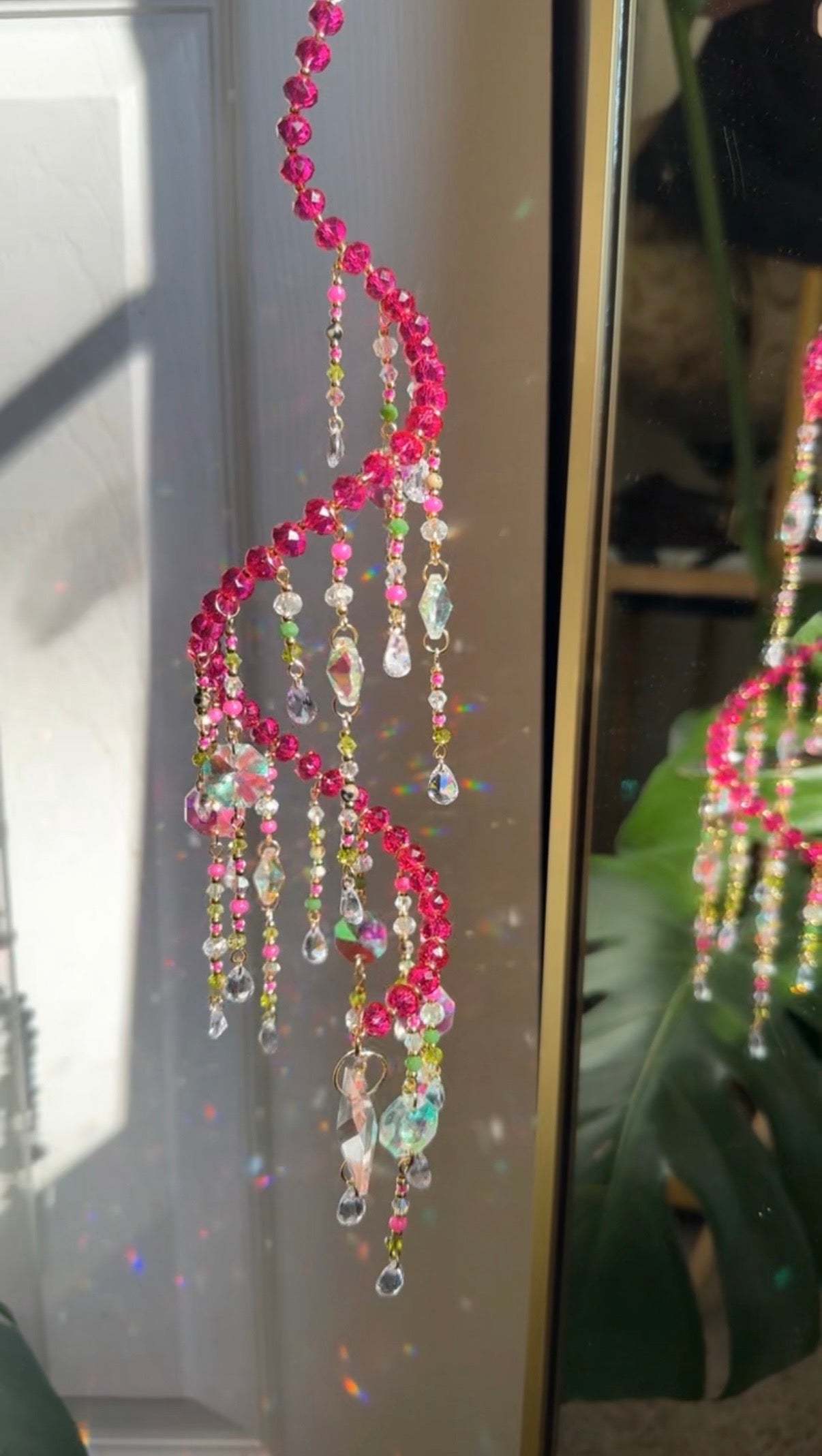 Hot Pink Sun Catcher