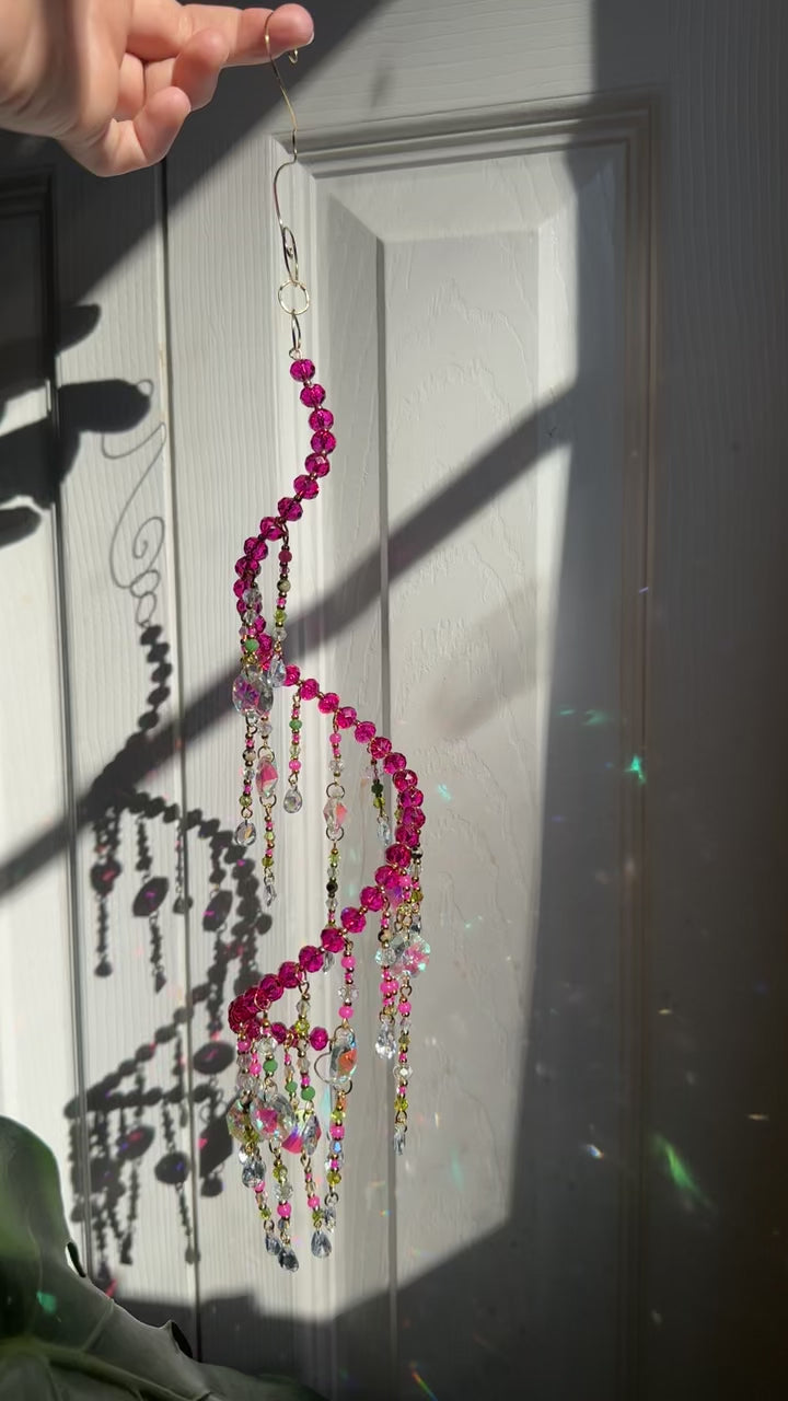 Hot Pink Sun Catcher